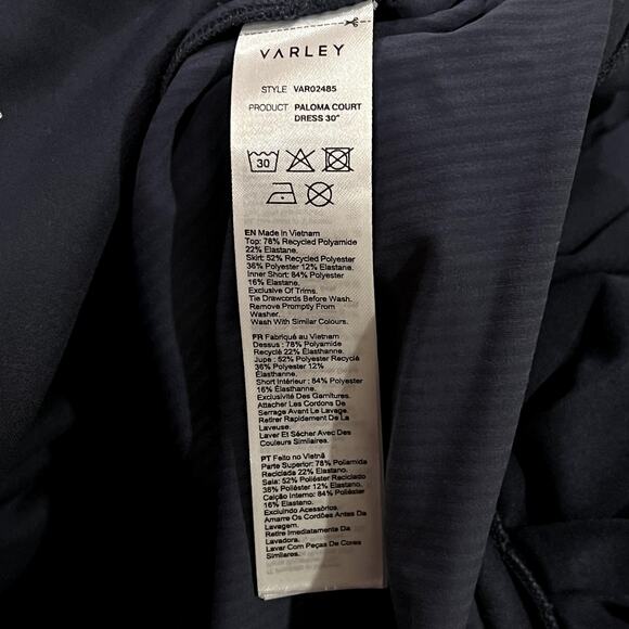 NEW VARLEY Paloma Court Dress 30" - Picture 9 of 10